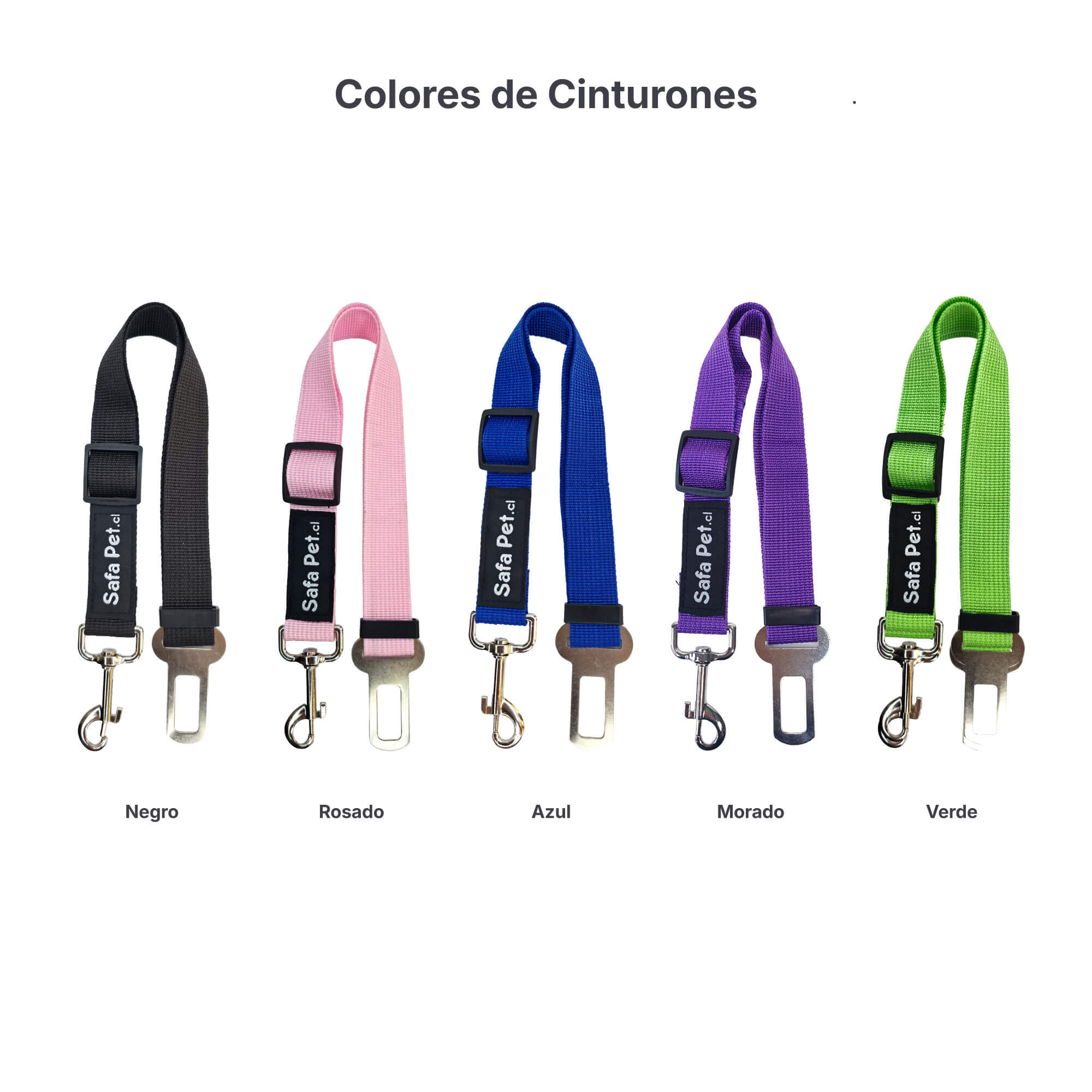 img modelos cinturon seguridad mascotas safapet chile