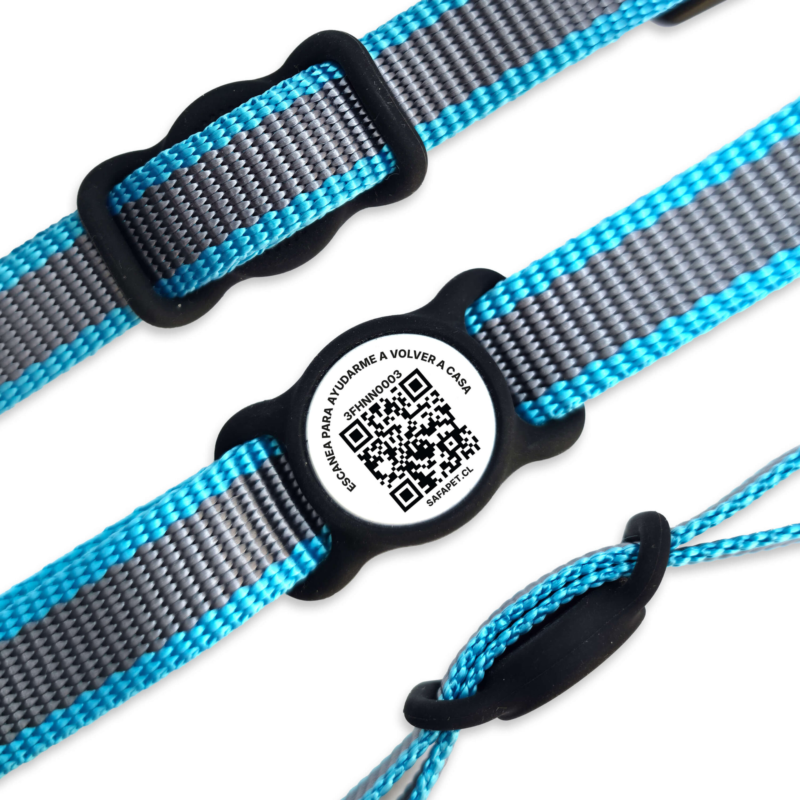 img placa ecologica qr nfc referencia collar