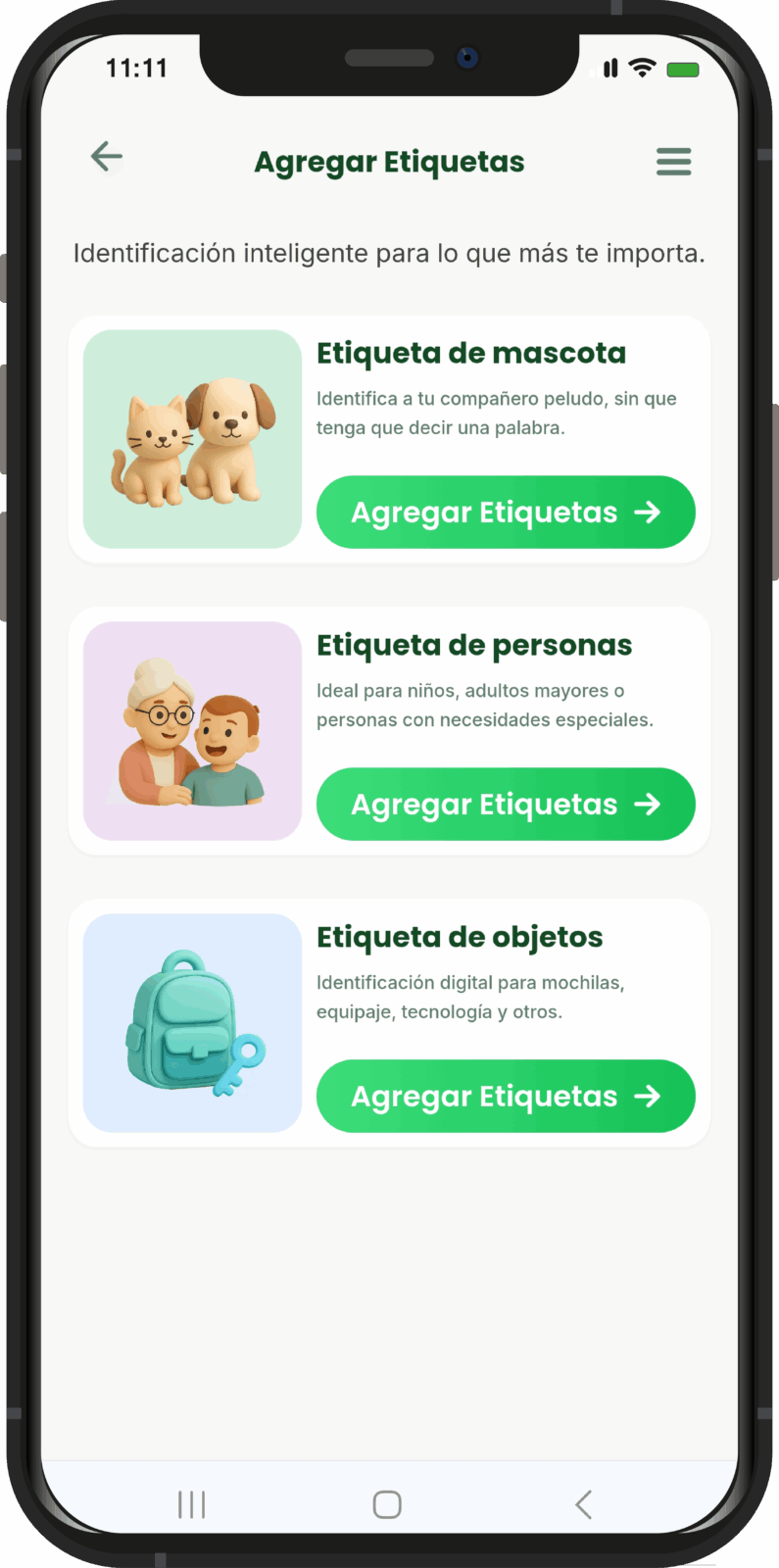 img web app agregar etiqueta