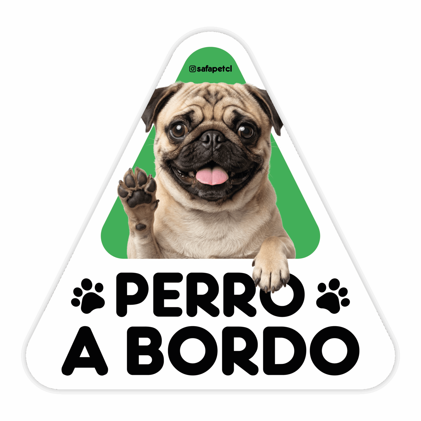 stickers mascotas a bordo chile safapet 8